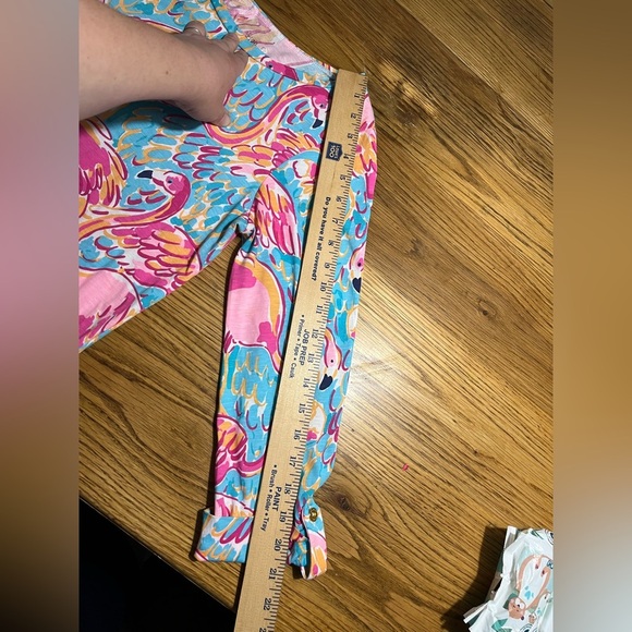 Lilly Pulitzer Linden Dress - Flamingo Peel-N-Eat Pattern Size Medium - Picture 6 of 12